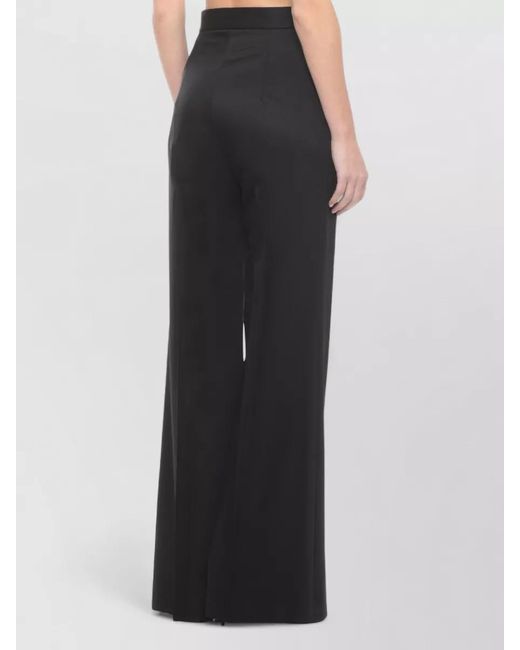 Vivienne Westwood Black Virgin Wool Flared Trousers
