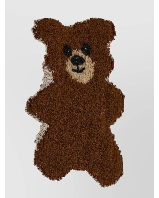 Moschino Natural Wool Teddy Bear Jumper