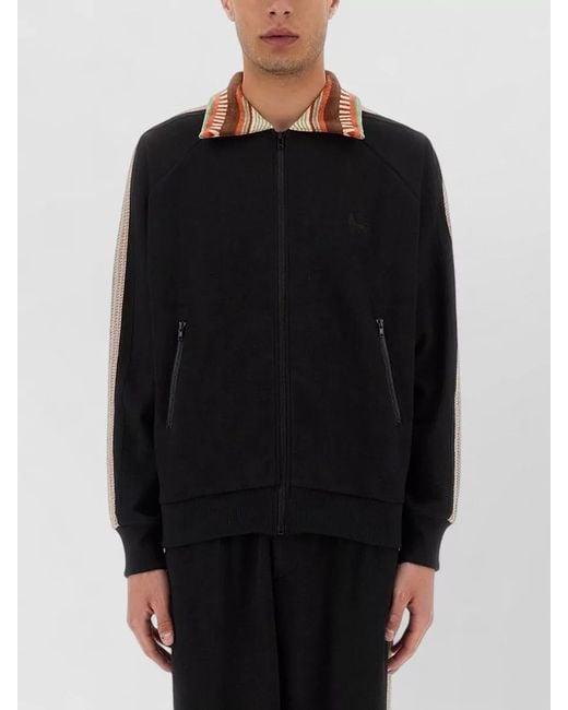 Sasquatchfabrix Black Track Jacket for men