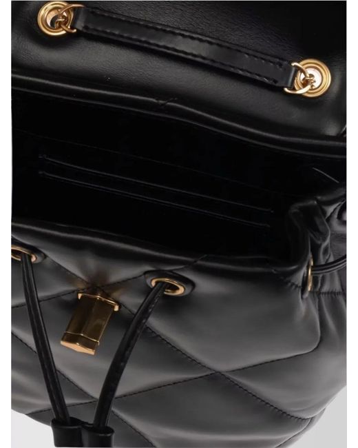 Tory Burch Black Kira Mini Leather Backpack