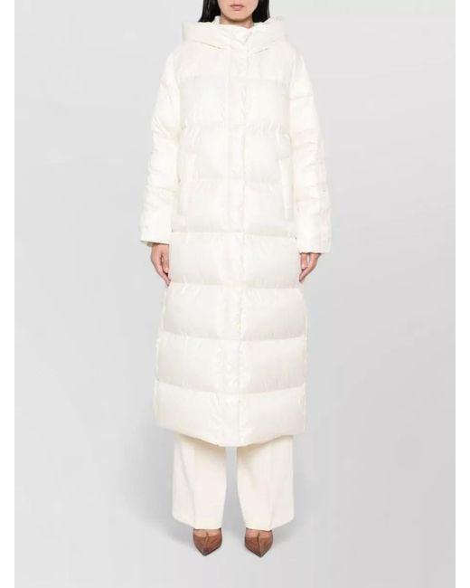 Twinset White Puffer Jacket