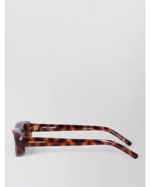 Saint Laurent Gray Plump Sl 557 Acetate Frame Sunglasses