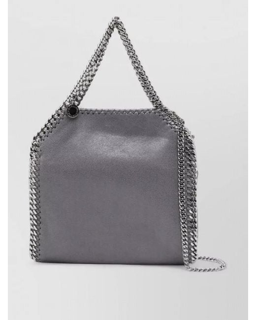 Stella McCartney Gray Falabella Mini Tote Bag