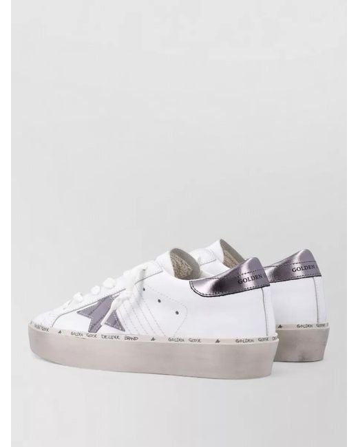 Golden Goose Deluxe Brand White Hi Star Sneakers