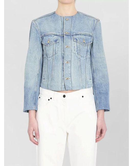 Céline Blue Denim Regular-Fit Jacket