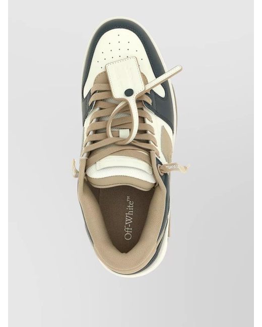 Off-White c/o Virgil Abloh Multicolor Leather High-Top Sneakers for men