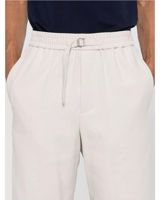 AMI Pink Cotton Tailored Bermuda Shorts for men