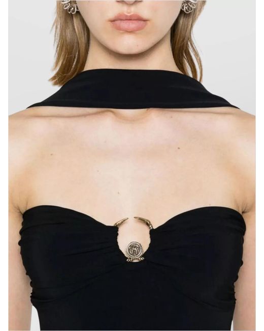 Roberto Cavalli Black Mini Dress
