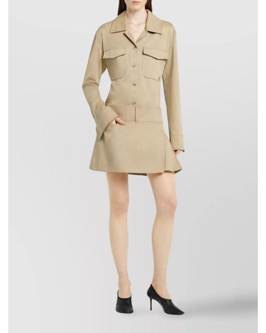 Courreges Natural Cotton Shirt