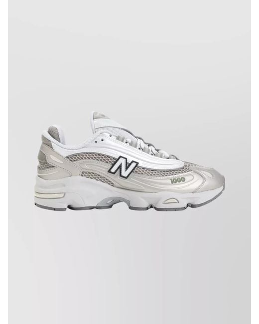 New Balance Metallic Leather Low-Top Sneakers for men