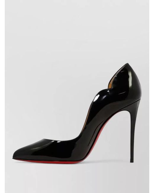 Christian Louboutin Black Patent Leather Pumps