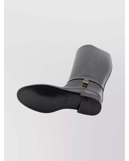Saint Laurent Black Julia Boots