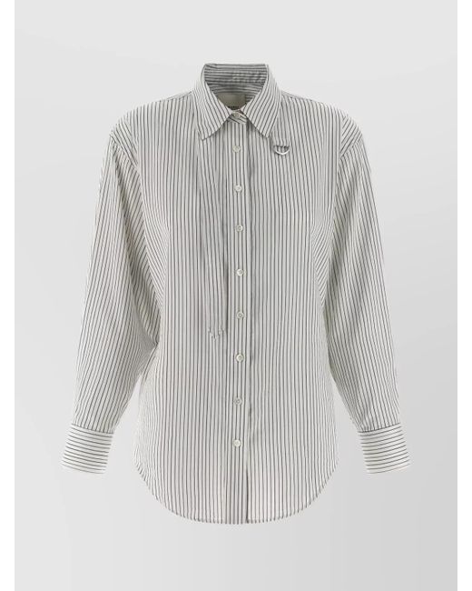 Isabel Marant Women's Gray Silk Blend Shirt