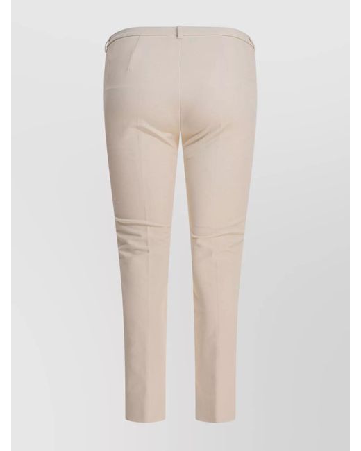 Max Mara White Tailored Trousers