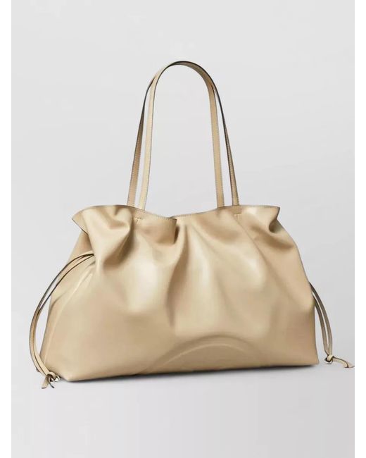 Tory Burch Natural Ella Recycled Tote Bag