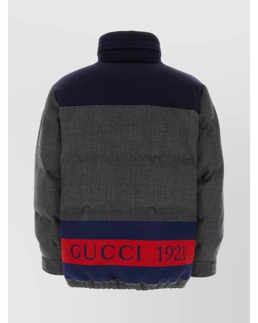 Gucci Blue Down Jacket for men