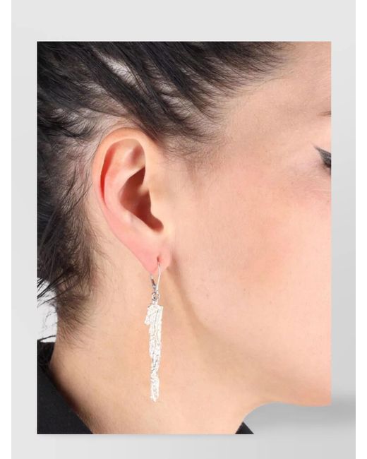 Our Legacy White Sterling Earrings