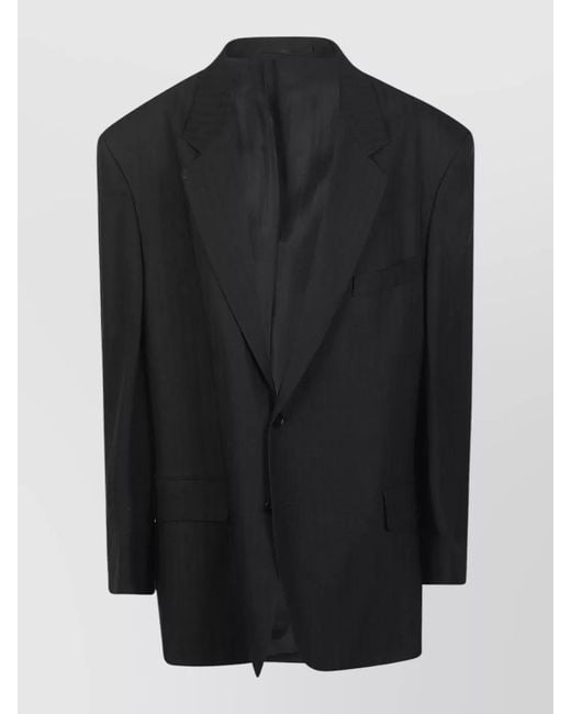 Petar Petrov Black Oversized Tailored Jacket