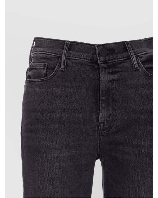 Mother Blue Flared Jeans