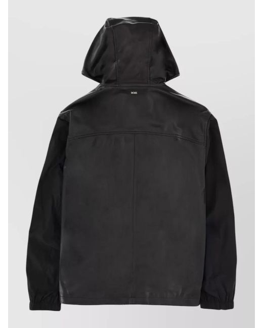 Boss Black Hooded Jacket for men