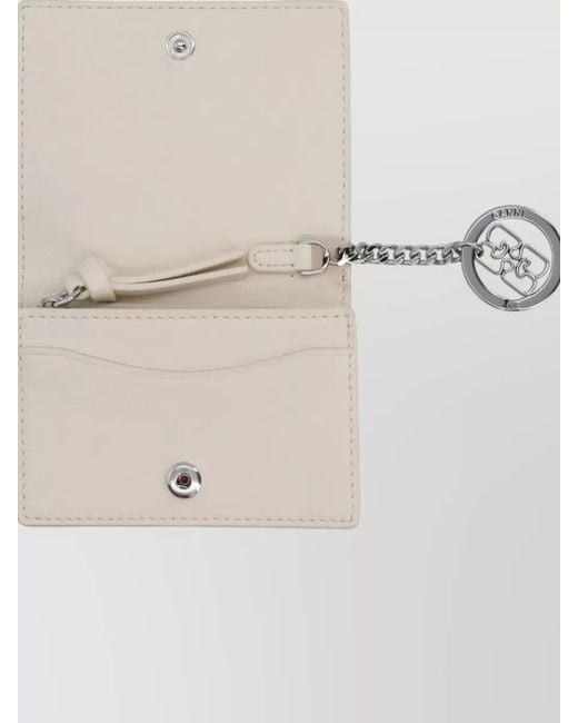 Ganni Pink Printed Card Holder