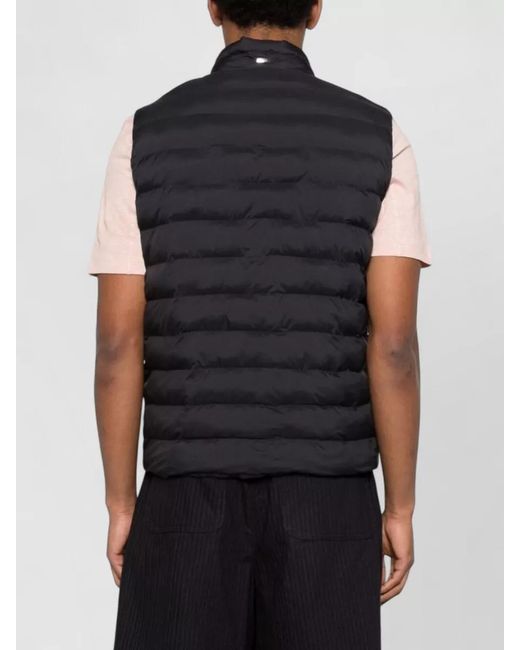 Herno Black Down Padded Gilet for men