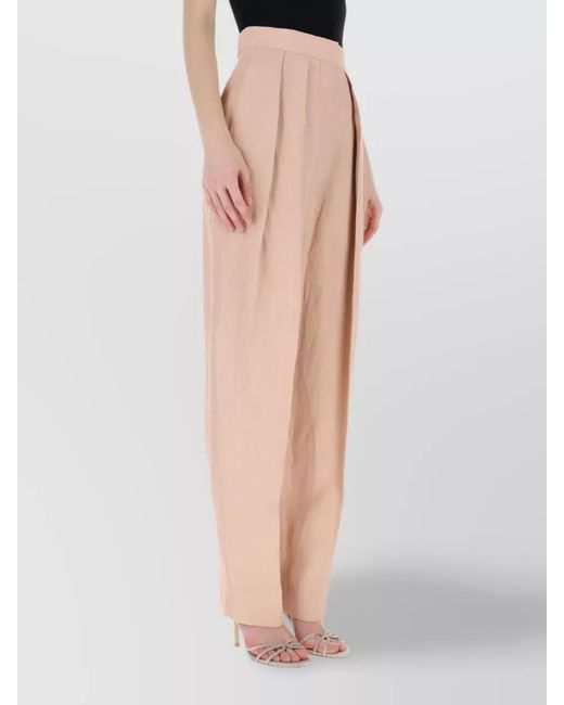 Stella McCartney Pink Balloon Wide-Leg Trousers