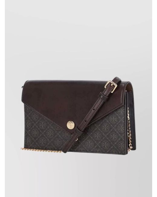 Tory Burch Gray Chain Wallet