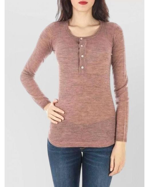 Fred Perry Multicolor Alpaca Wool Sweater