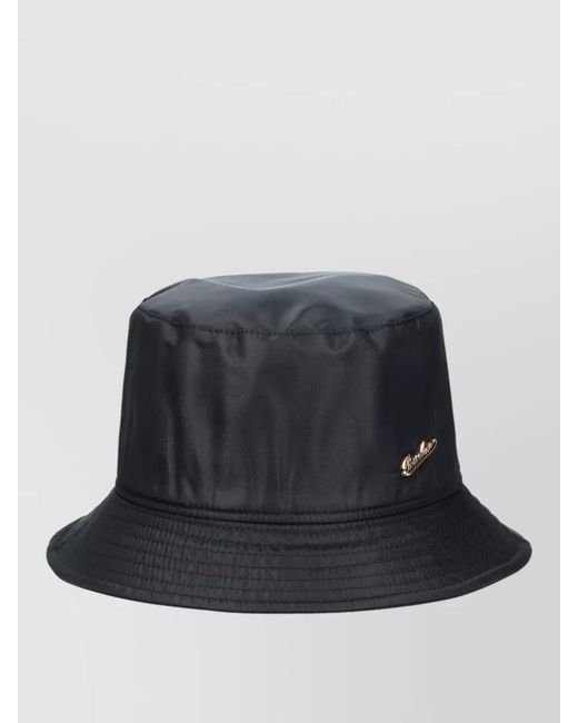 Borsalino Black Morgan Rain Bucket Hat