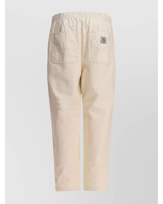 Carhartt Natural Hemp Cotton Straight-Leg Trousers for men