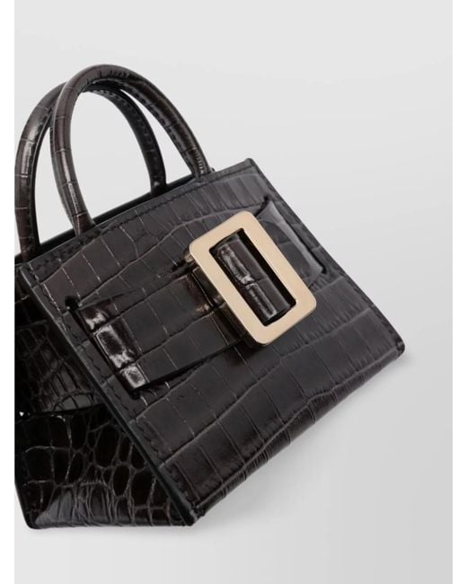 Boyy Black Bobby Mini Leather Shoulder Bag