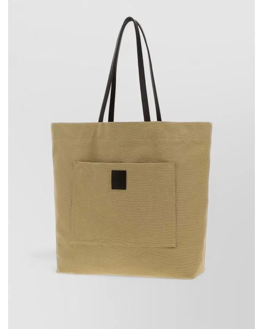 The Row Natural Canvas Tote Bag for men