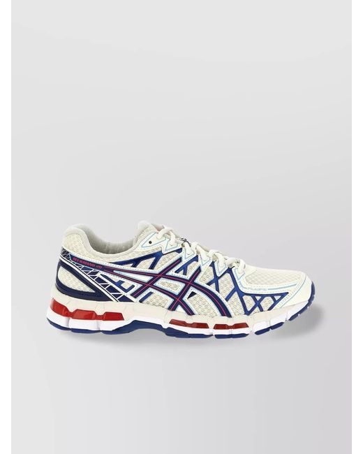 Asics Blue Synthetic Low-Top Sneakers for men