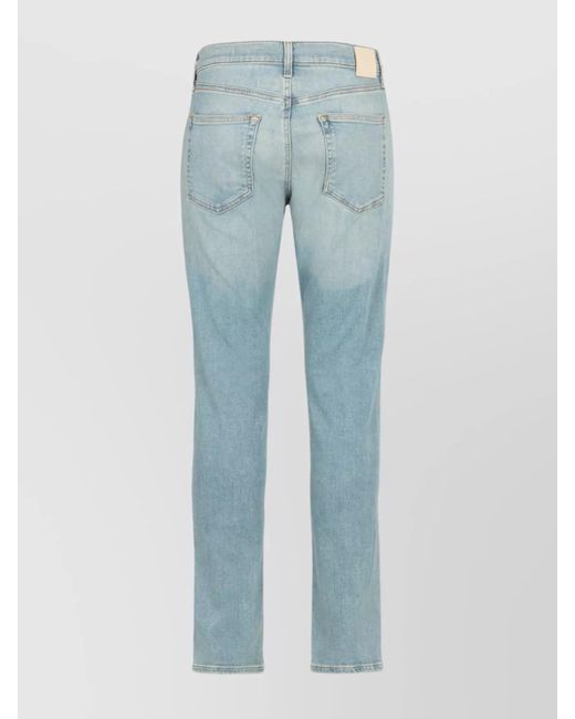 Citizens of Humanity Blue Slim-Fit Straight-Leg Jeans for men