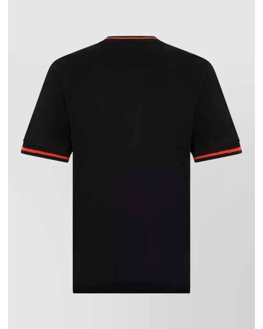 Boss Black Cotton Regular-Fit Short-Sleeve T-Shirt for men