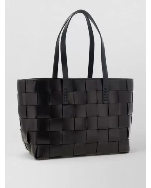 Dragon Diffusion Black Japan Tote Leather Tote Bag