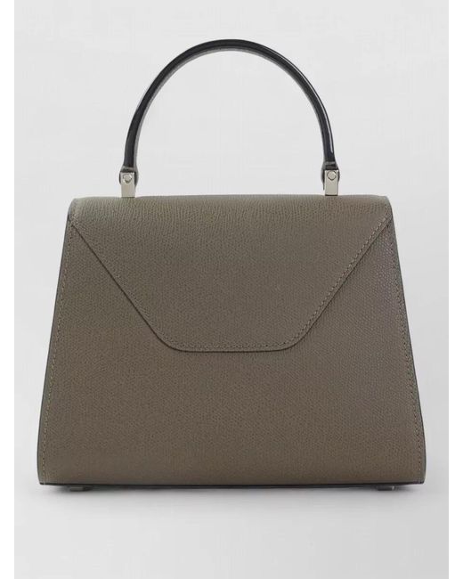 Valextra Multicolor Iside Leather Top Handle Mini Shoulder Bag