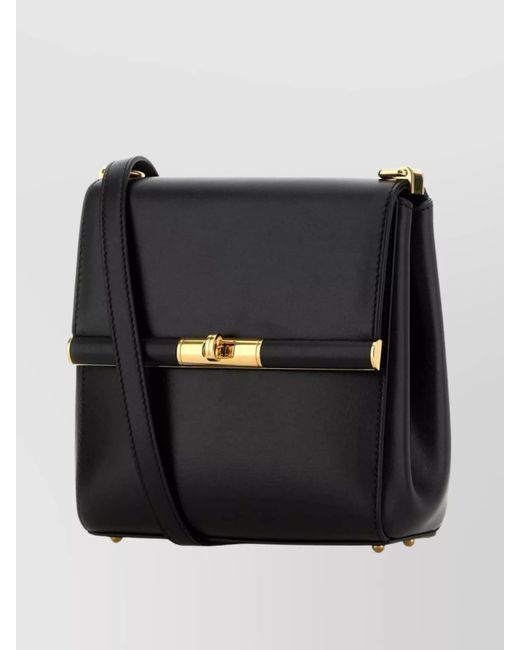 Dolce & Gabbana Black Shoulder Bag Marlene