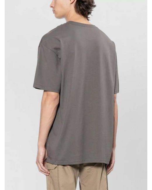 Carhartt Gray Cotton Short-Sleeve Polo Shirt for men