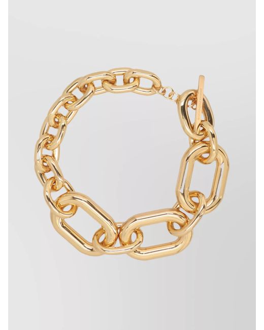 Rabanne Metallic Xl Link Necklace