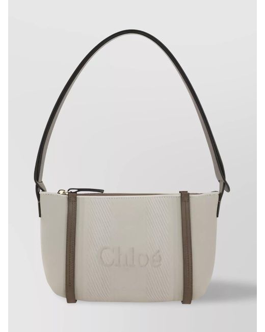 Chloé Multicolor Carry Canvas Shoulder Bag