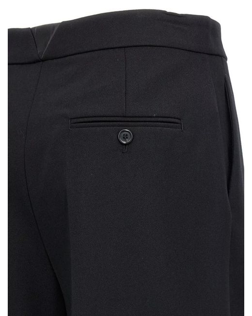 Pinko Black Tailored Shorts