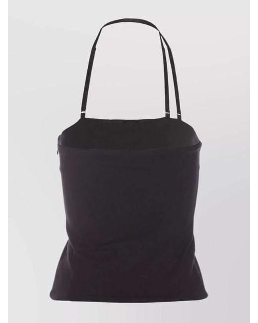 The Attico Black Tank Top