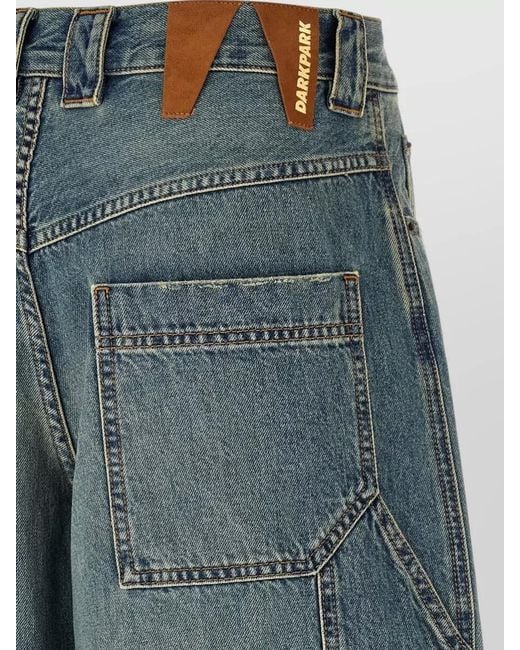 DARKPARK Blue Audrey High Waist Wide Leg Denim