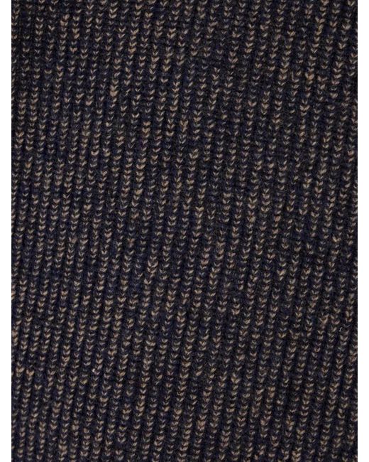 Paul & Shark Blue Wool Blend Turtleneck Sweater Casual Style for men