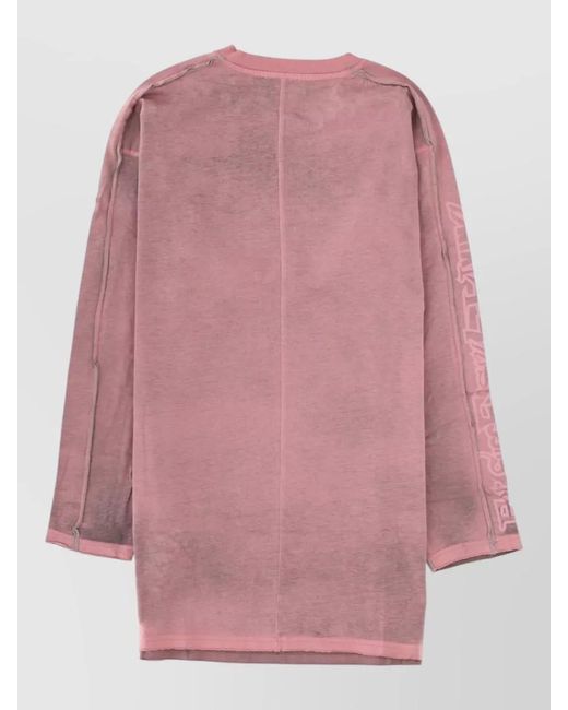 DIESEL Pink Cotton Mini Dress