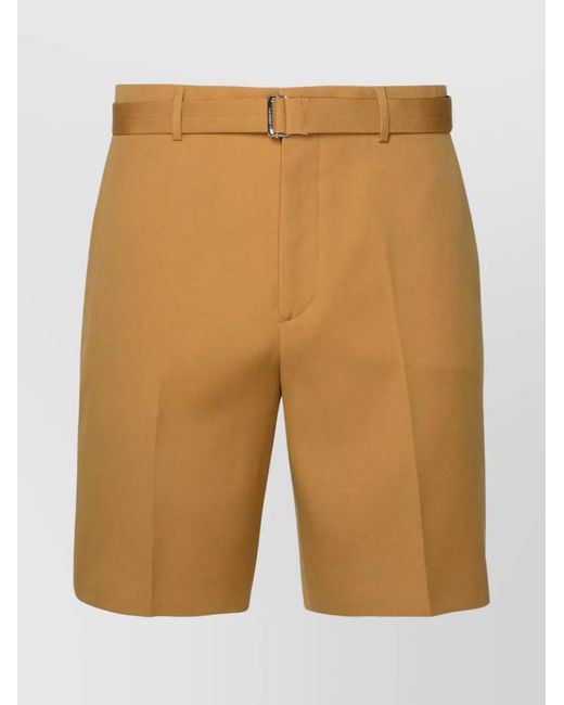 Lanvin Brown Wool Shorts for men