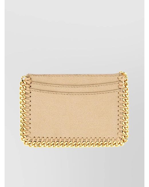 Stella McCartney Natural Falabella Cardholder