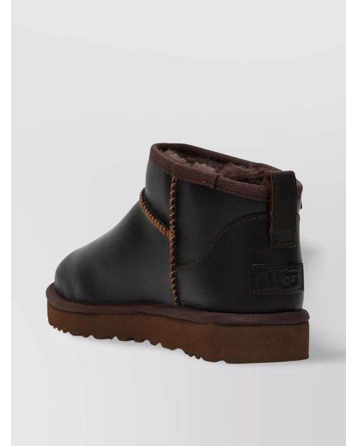 Ugg Black Suede Ankle Boots